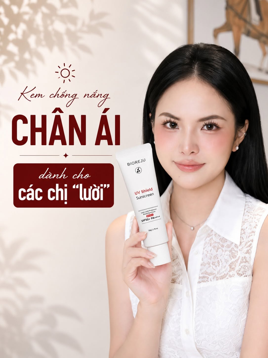 Kem chống nắng BIOREJU cho người bận rộn